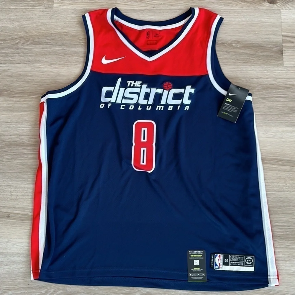 Men's Washington Wizards Rui Hachimura Nike 2020/21 size 2x blue and red